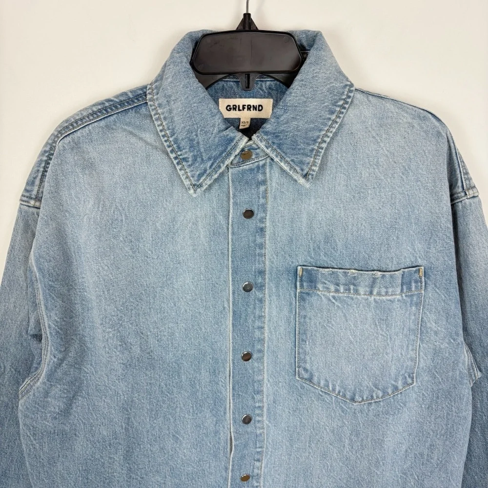 GRLFRND Donna Shirt in La Brea Ave Size XS/S